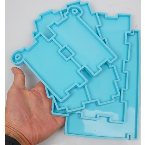 1 Set Domino Case Mold, Silicone Domino Box Mold, Large Storage Box Resin Mold 10365850