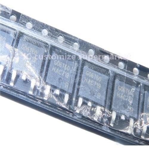10PCS/LOT NWE G06T60 IGD06N60T TO-252 600V 6A SMD Transistor