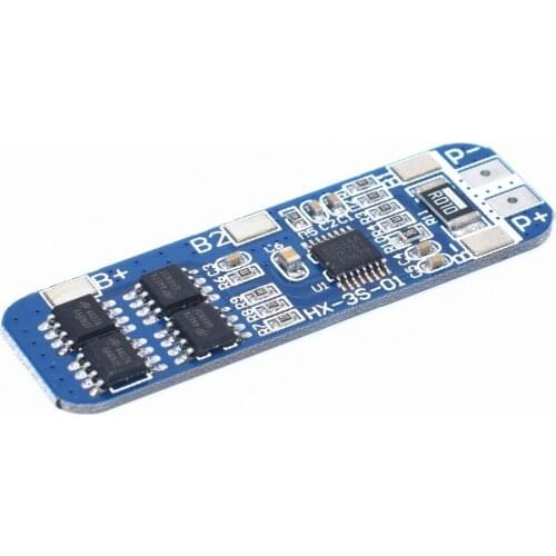 10pcs 3S 12V 18650 Lithium battery protection board 11.1V 12.6V prevent overcharge 10A overcurrent protection hot