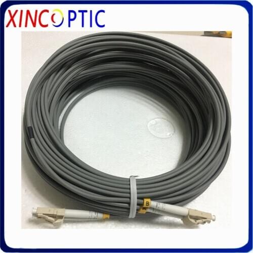 200mtr 2core Duplex Multimode Armored Patch Cord 2 cores 200M MM 50/125 OM1 OM2 3.0mm 2 fiber Optical Fiber Jumper Cable