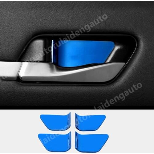 4pcs For Nissan Teana Altima 2019-2020 stainless steel Inner Door Handle Bowl Frame Cover Car Styling Accessories