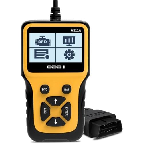 V311A OBD 2 II Car Scanner Backlit LCD Display OBD2 Code Reader Handheld OBDII Automobile Diagnostic Scan Tool