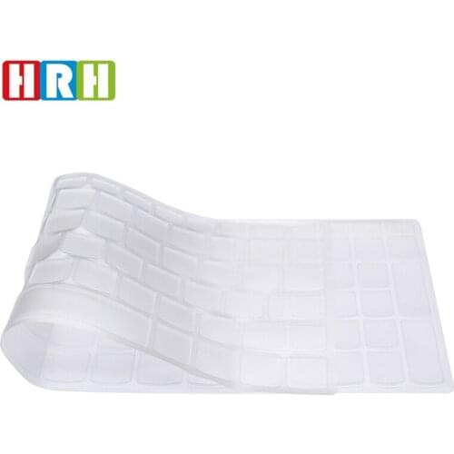 HRH 50pcs Dustproof Customize Unltra-thinTPU Skin Keyboard Cover Protector For Xiaoxin cao5000 ideapad 320s-15.Yangtian V730-15