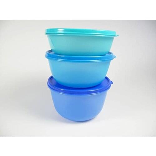 Tupperware F54-Refrigerator Storage Container 3'lü Set( 1 l, 1.5 l, 2lt)