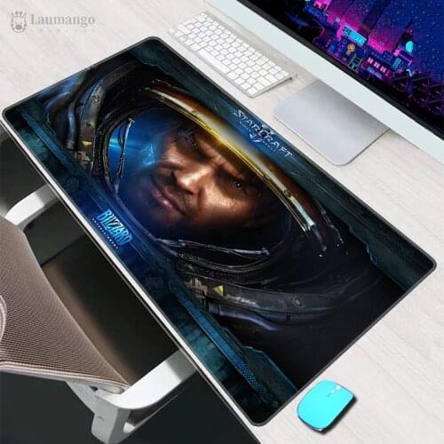 Starcraft Mouse Pad gamer speed mini pc Computer Desk Mat Large Kawaii Gaming Laptop Gamer Keyboard Waterproof 900x400 mousepad