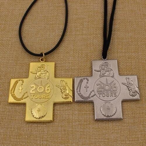 3D Design Medal Gold Silver Color Souvenir Medal Custom Sale