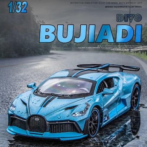 1:32 Toy Car Bugatti divo Metal Toy Alloy Car Diecasts & Toy Vehicles Car Model Miniature Model Car Toys For kids Christmas gift