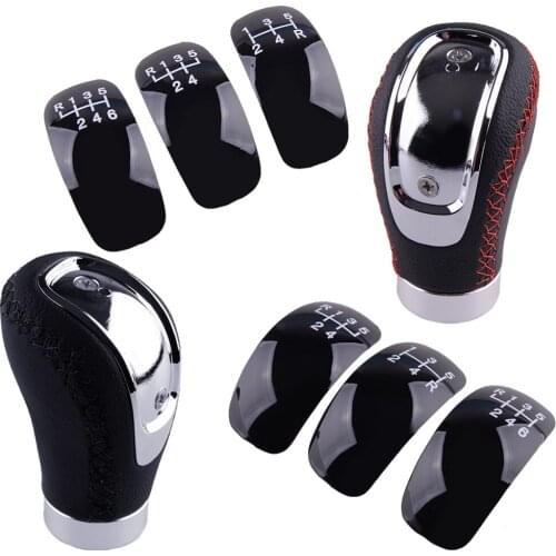 New 5/6 Speed Universal Manual Car Gear Shift Knob Shifter Lever Stick Head Accessories