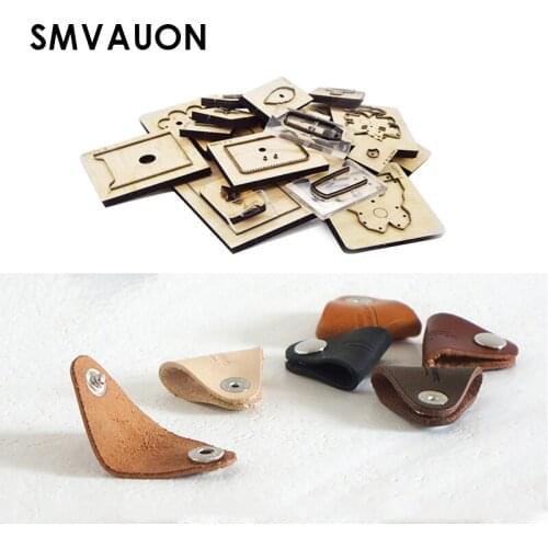 New Cut Dies Wood DIY Storage folder Handcraft Knife Mold Leather Punch Tool Suitable For Common Die-Cutting Machines