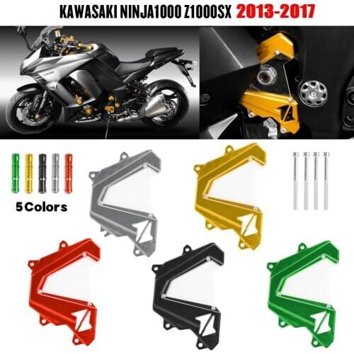 Engine Front Sproket Chain Guard Protection Cover For Kawasaki Ninja1000 Z1000SX 2013-2017 15 16 NINJA 1000 Z1000 SX Accessories