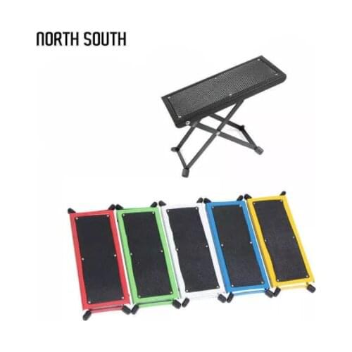 Hight Adjustive Guitar Foot Rest Stool With X-Frame Solid Support