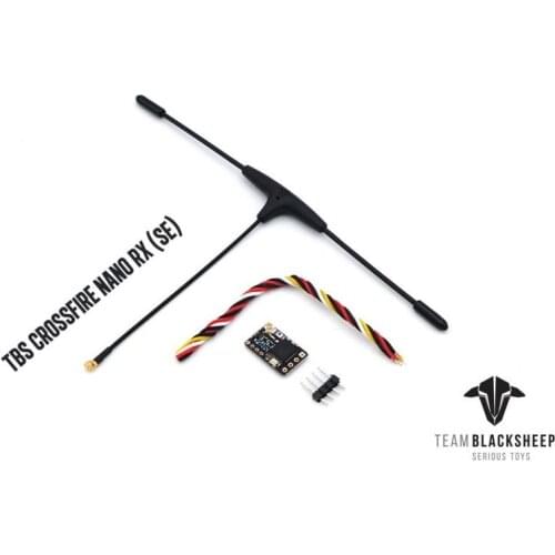 The latest version original TBS Crossfire Nano SE Receiver Immortal T V2 antenna RX CRSF 915Mhz Long Range Radio system RC