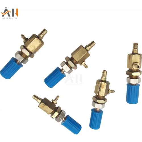 Dental water adjustor Dental Regulator Control Valve for Dental Chair Turbine Unit water tuner dental valve 5PCS/SET