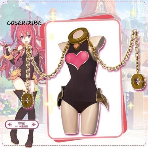 [STOCK]Anime Princess Connect! Re:Dive Sukumizu One-piece Sexy Swimsuit Uniform Cosplay Costume Women Halloween Free Shipping