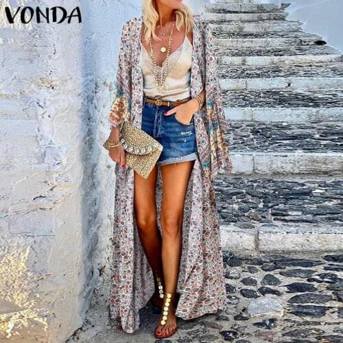 Пляжные туники VONDA China At AliExpress