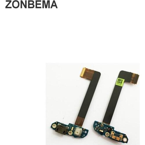 ZONBEMA 5pcs Original NEW For HTC ONE MAX T6 803S 8088 8060 809D Micro Dock Port Charger USB Connector Charging Flex Cable Board