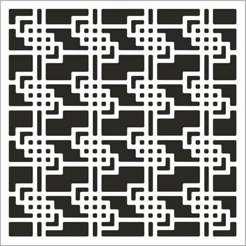 13x14cm Wonderful lines Scrapbook Stencils Spray Plastic Mold Shield DIY Cake Hollow Embellishment Printing Lace Ruler Valentine