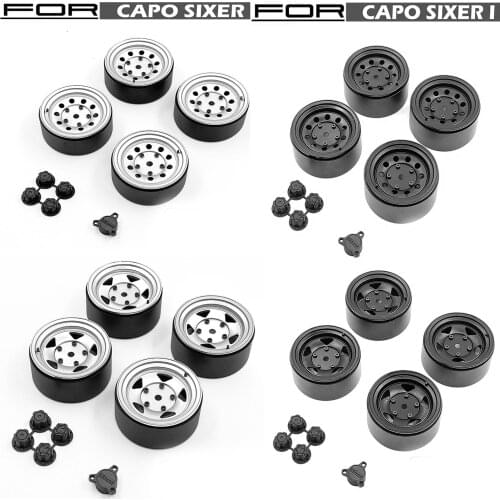 2.2 Aluminum Wheel Rim /wheel hub for 1/6 Capo Samurai Sixer1 parts CCHANDparts RC CAR parts