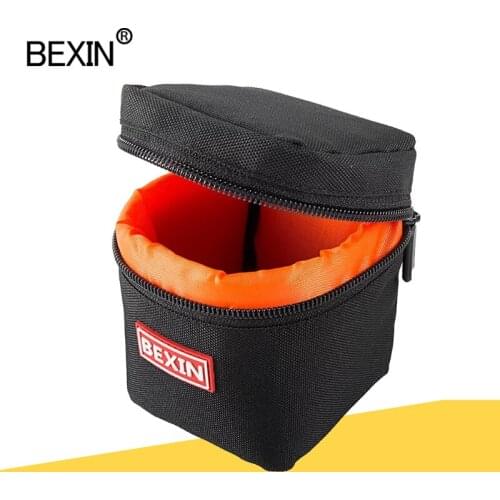 BEXIN Thickened Compression Shockproof Lens Bag SLR Micro Single Camera Lens Bag Outdoor Photography Accessories Bag