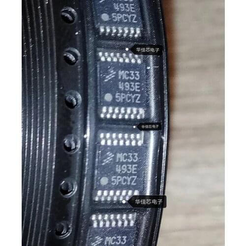 10PCS MC33493DTB MC33493 MC33493E 493E SSOP14 RF transmitter chip