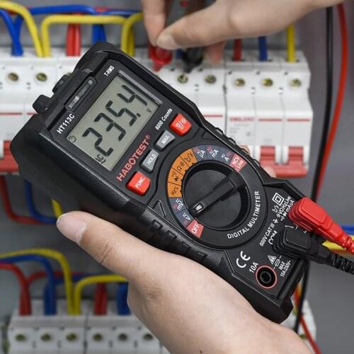 Habotest HT113C digital multimeter tester profesional transistor tester multitester multi meter