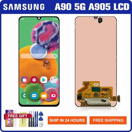 6.7'' Display Screen For Samsung Galaxy A90 5G A908 Lcd Display With Touch Screen Digitizer Assembly For Samsung A908 A9080