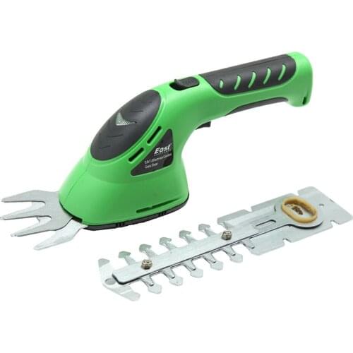 2 in 1 3.6V Electric Hedge Trimmer Cordless Household Lawn Mower Rechargeable Grass Weeding Shear Pruning Mower Garden Tools