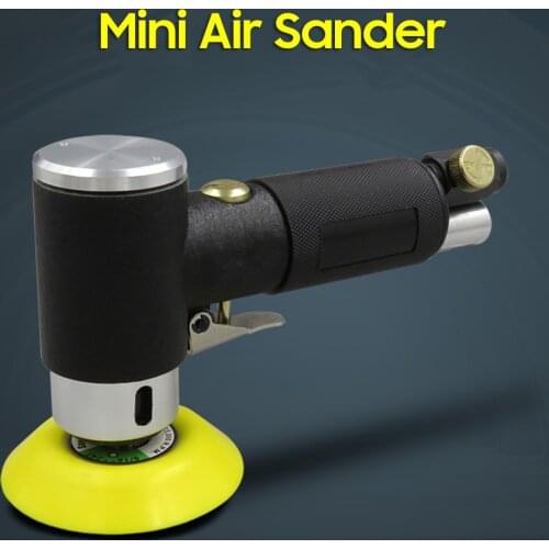 KKMOON Mini Air Sander 2 Inch 3 Inch Pneumatic Sander High Speed Air-operated Handheld Polisher Waxer Polishing Machine
