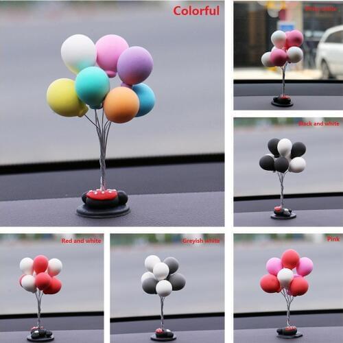 Creative Balloon Decoration Car Ornaments Auto Interior Accessories Decoration Birthday Gift Home Decor