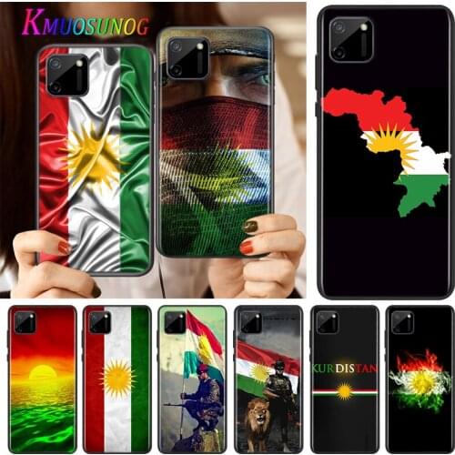 Kurdistan Flag Silicone Cover For Realme V15 X50 X7 X3 Superzoom Q2 C11 C3 7i 6i 6s 6 Global Pro 5G Phone Case