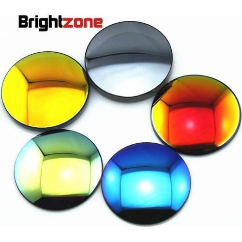 New items high grade brand CR-39 resin mirror colorful polarized lenses myopia polarized sun-lens customized(one pair price)