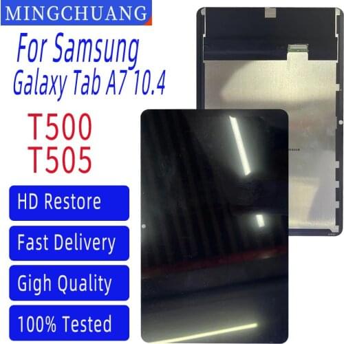New 10.4 Inch For Samsung Galaxy Tab A7 10.4 (2020) SM-T500 T505 LCD Display Touch Screen Digitizer Glass Sensor Assembly