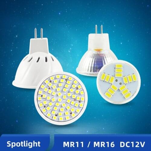OK-B 12V LED MR16 Bulb MR11 Spotlight lamp DC 10-30V 6W High Brightness Warm White Cold White Bombillas Lampara LED Spot Light