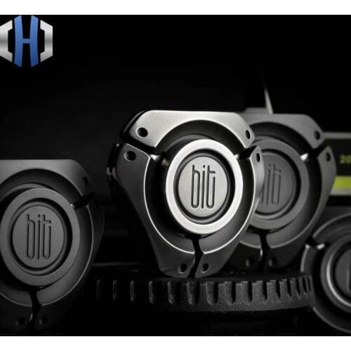 Original LAUTIE BIT-03 Fingertip Gyro Zirconium&304 Steel Portable Personality Bearing Rotating Adult Decompression EDC