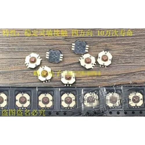 Original new 100% import MT4 SMD 6pin 4 direction switch navigation four direction key switch touch button switch 7.4*4