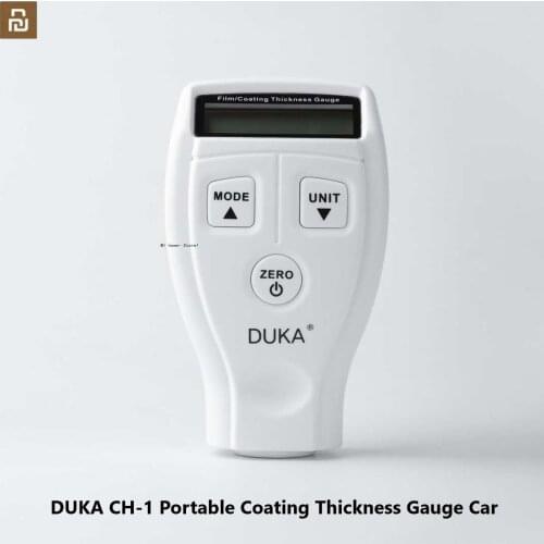Mijia DUKA CH-1 Portable Coating Thickness Gauge Car Paint Thickness Measurement Tool LCD Screen Auto Identification Substrate