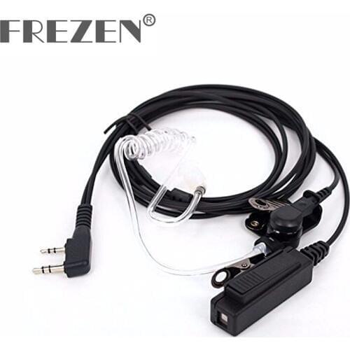 Radio Earpiece With Microphone Built In Covert Acoustic Tube Headset Detachable For Baofeng UV5R UV-5R Walkie Talkie CS