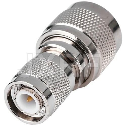 1PCS RF coaxial coax N to TNC connector N male to TNC male Plug adapter fast ship