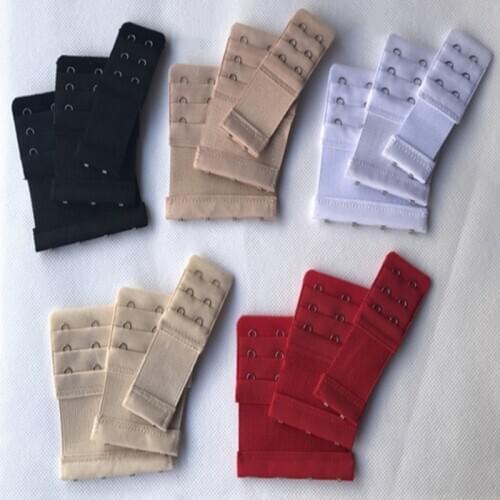 2/3/4 Hooks Bra Extender For Women Elastic 1PC Belt Buckle Adjustable Underwear Accessories Bra Extension Strap Hot Sale