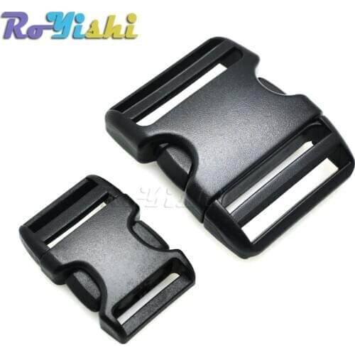 10pcs/pack Plastic Side Release Buckles Slimwaist Dog Collar Backpack Outdoor Caming Straps