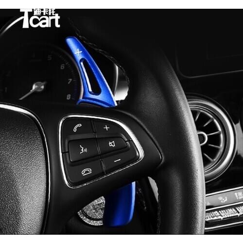 Aluminum Paddle Shifter Extension For Mercedes Benz A B C E GLE Class W176 W205 W246 C117 W218