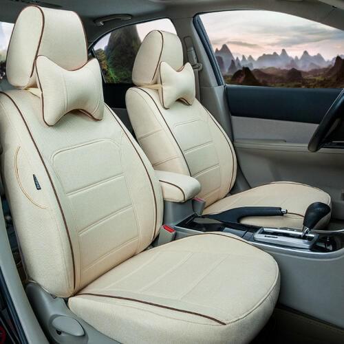 Automobile linen car seat covers mats for HONDA Fit Odyssey CR-V ACCORD CIVIC stream CITY Patrol 350Z Civilian Fuga murano Quest