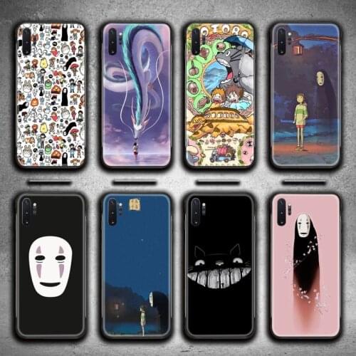 HOTCASHOP Cute Totoro Spirited Away Phone Case For Samsung Galaxy Note20 ultra 7 8 9 10 Plus lite J7 J8 Plus 2018 Prime M21