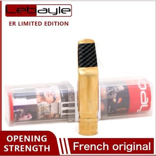 Lebayle alto/Tenor Sax Metal mouthpiece ER Limited edition Bare copper manual mouthpiece