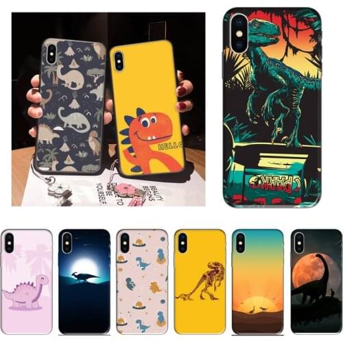 Zororong Cute Cartoon Dinosaur Phone Case For iPhone 12 Mini 11 Pro XS Max X XR 7 8 Plus