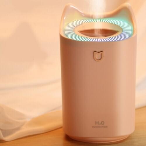 Double Nozzle Mini Air Humidifier USB Mist Maker Beauty Replenishing Aroma Diffuser Ultra-quiet Fogger Humidificador Air Clean