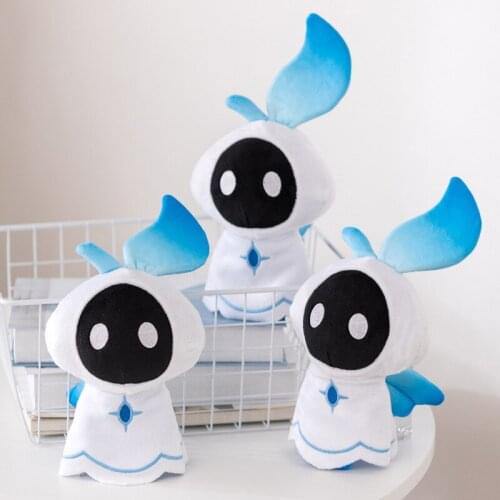 New Game Genshin Impact VEMYI Wind Elf Anime Peripheral Fan Pendant Two-dimensional Barbatos Doll Baby Plush Toy Gift