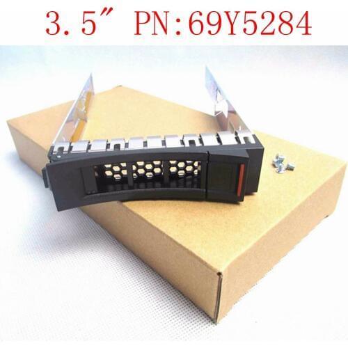 GZEELE new 3.5" PN:69Y5284 SAS SATA HDD Drive Tray Caddy for IBM x3500 x3530 x3550 x3630 x3650 2.5" PN:44T2216