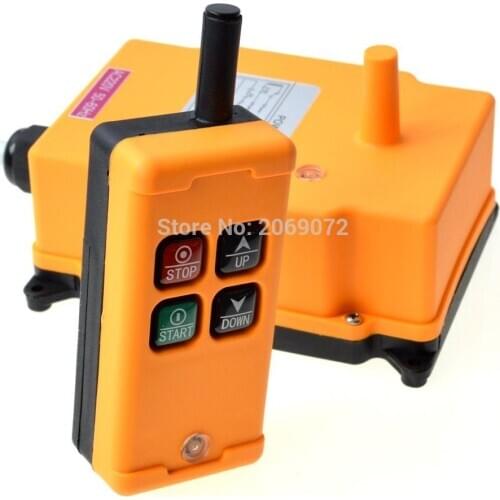 24V/36V/220V/380V HS-4 Crane Industrial Remote Control HS-4 Wireless Transmitter Remote Switch