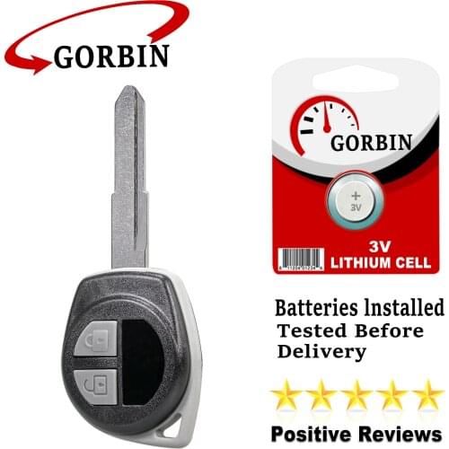 GORBIN 2 Buttons Smart Remote Car Key for Suzuki Swift 2005-2010 433Mhz ID46 Chip for Suzuki Keys